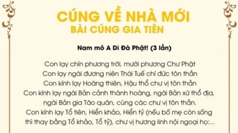 Cúng nhập trạch chung cư: Chọn ngày, mâm cúng, văn khấn