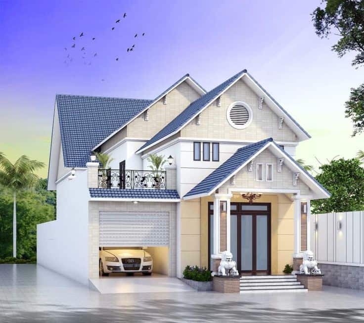 Top 50+ nhà gác lửng mái thái hiện đại hot nhất năm 2024